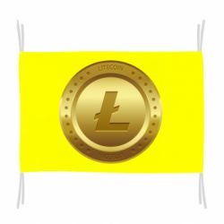 Флаг Litecoin coin - PrintSalon