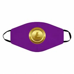 Маска многоразовая Litecoin coin - PrintSalon