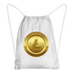 Рюкзак-мешок Litecoin coin - PrintSalon