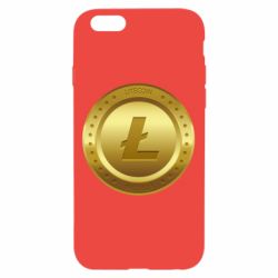 Чехол для iPhone 6/6S Litecoin coin - PrintSalon