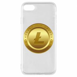 Чехол для iPhone 8 Litecoin coin - PrintSalon