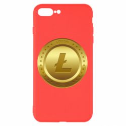 Чехол для iPhone 8 Plus Litecoin coin - PrintSalon