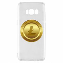 Чехол для Samsung S8 Litecoin coin - PrintSalon
