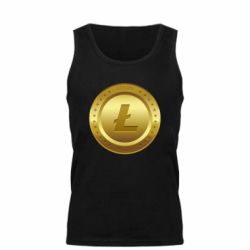 Мужская майка Litecoin coin - PrintSalon
