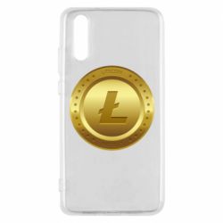 Чехол для Huawei P20 Litecoin coin - PrintSalon