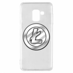 Чехол для Samsung A8 2018 Litecoin - PrintSalon