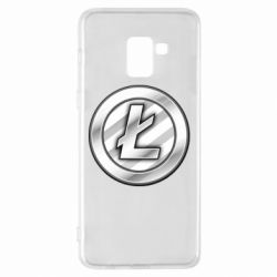 Чехол для Samsung A8+ 2018 Litecoin - PrintSalon