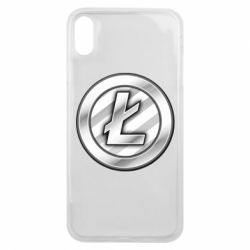 Чехол для iPhone Xs Max Litecoin - PrintSalon