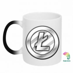 Чашка-хамелеон Litecoin - PrintSalon
