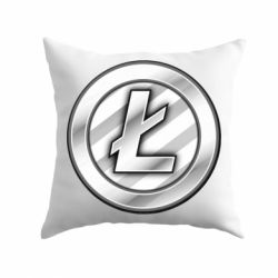 Подушка Litecoin - PrintSalon
