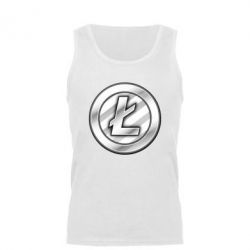 Мужская майка Litecoin - PrintSalon