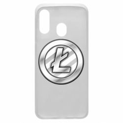 Чехол для Samsung A40 Litecoin - PrintSalon