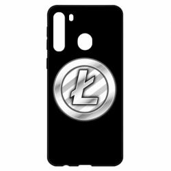 Чехол для Samsung A21 Litecoin-PrintSalon Чехол для Samsung A21 Litecoin