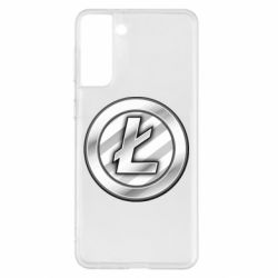 Чехол для Samsung S21+ Litecoin - PrintSalon