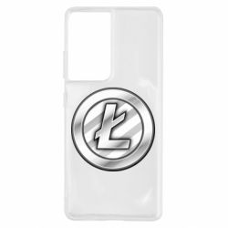 Чехол для Samsung S21 Ultra Litecoin-PrintSalon Чехол для Samsung S21 Ultra Litecoin