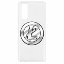 Чехол для Oppo Find X2 Litecoin - PrintSalon