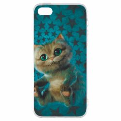 Чохол для iphone 5/5S/SE Little cheshire kitten - PrintSalon