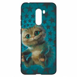 Чохол для Xiaomi Pocophone F1 Little cheshire kitten - PrintSalon