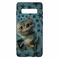 Чохол для Samsung S10+ Little cheshire kitten - PrintSalon