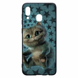 Чохол для Samsung A30 Little cheshire kitten - PrintSalon