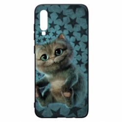 Чохол для Samsung A70 Little cheshire kitten - PrintSalon