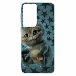 Чохол для Samsung S21 Little cheshire kitten - PrintSalon