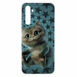 Чохол для Realme 6 Little cheshire kitten - PrintSalon