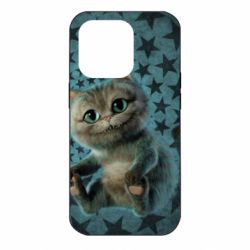 Чехол для iPhone 14 Pro Little cheshire kitten