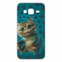 Чохол для Samsung J3 2016 Little cheshire kitten - PrintSalon