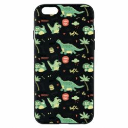 Чехол для iPhone 6/6S Little Dinosaurs - PrintSalon