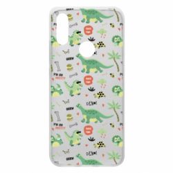 Чехол для Xiaomi Redmi 7 Little Dinosaurs - PrintSalon