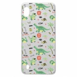Чехол для Samsung A10 Little Dinosaurs - PrintSalon