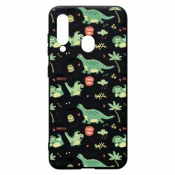 Чехол для Samsung A60 Little Dinosaurs - PrintSalon