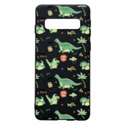 Чехол для Samsung S10 Little Dinosaurs - PrintSalon