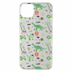 Чехол для iPhone 11 Pro Max Little Dinosaurs - PrintSalon