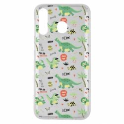 Чехол для Samsung M30 Little Dinosaurs - PrintSalon