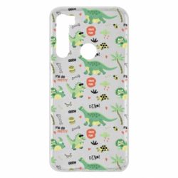 Чехол для Xiaomi Redmi Note 8 Little Dinosaurs - PrintSalon
