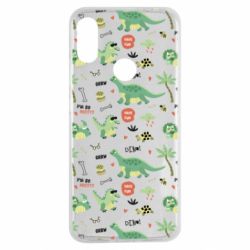 Чехол для Xiaomi Redmi Note 7 Little Dinosaurs - PrintSalon
