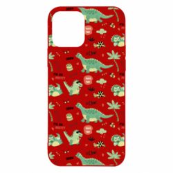 Чехол для iPhone 12 Pro Little Dinosaurs-PrintSalon Чехол для iPhone 12 Pro Little Dinosaurs