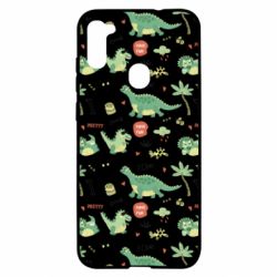 Чехол для Samsung A11/M11 Little Dinosaurs - PrintSalon