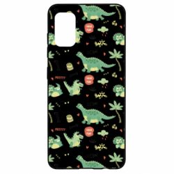 Чехол для Samsung A41 Little Dinosaurs - PrintSalon