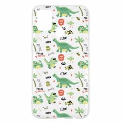 Чехол для Samsung M31 Little Dinosaurs - PrintSalon