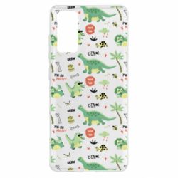 Чехол для Samsung S20 FE Little Dinosaurs - PrintSalon