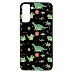 Чехол для Samsung S21 Ultra Little Dinosaurs - PrintSalon