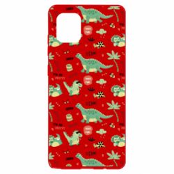 Чехол для Samsung Note 10 Lite Little Dinosaurs - PrintSalon