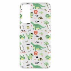 Чехол для Huawei P Smart 2021 Little Dinosaurs - PrintSalon
