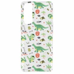 Чехол для Oppo Reno 4 Pro Little Dinosaurs - PrintSalon
