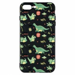 Чохол для iPhone 8 Plus Little Dinosaurs-PrintSalon Чохол для iPhone 8 Plus Little Dinosaurs