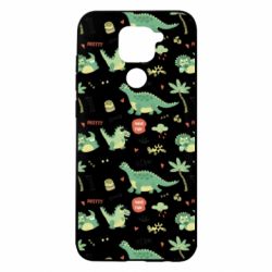 Чехол для Xiaomi Redmi Note 9/Redmi 10X Little Dinosaurs - PrintSalon