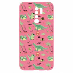 Чехол для Xiaomi Redmi 9 Little Dinosaurs - PrintSalon